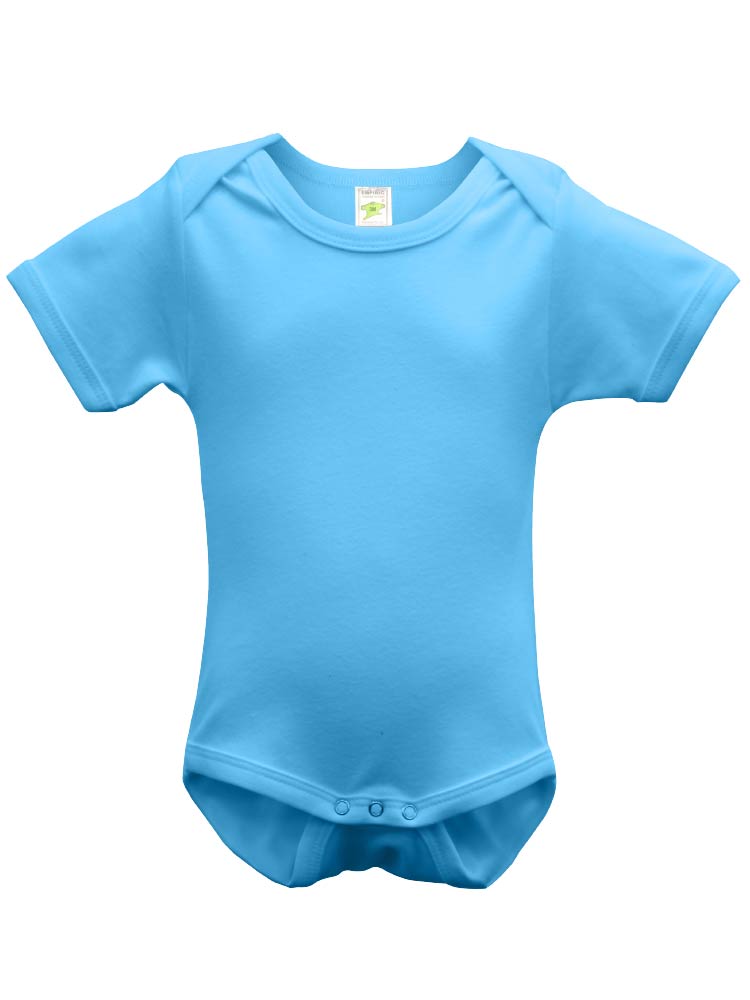 Babies Short Sleeve Interlocked Rompers (GSM 220) - Image 11