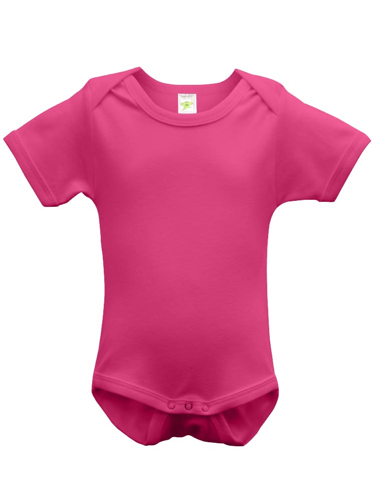 Babies Short Sleeve Interlocked Rompers (GSM 220) - Image 9