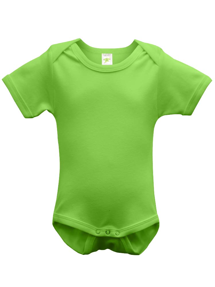 Babies Short Sleeve Interlocked Rompers (GSM 220) - Image 8