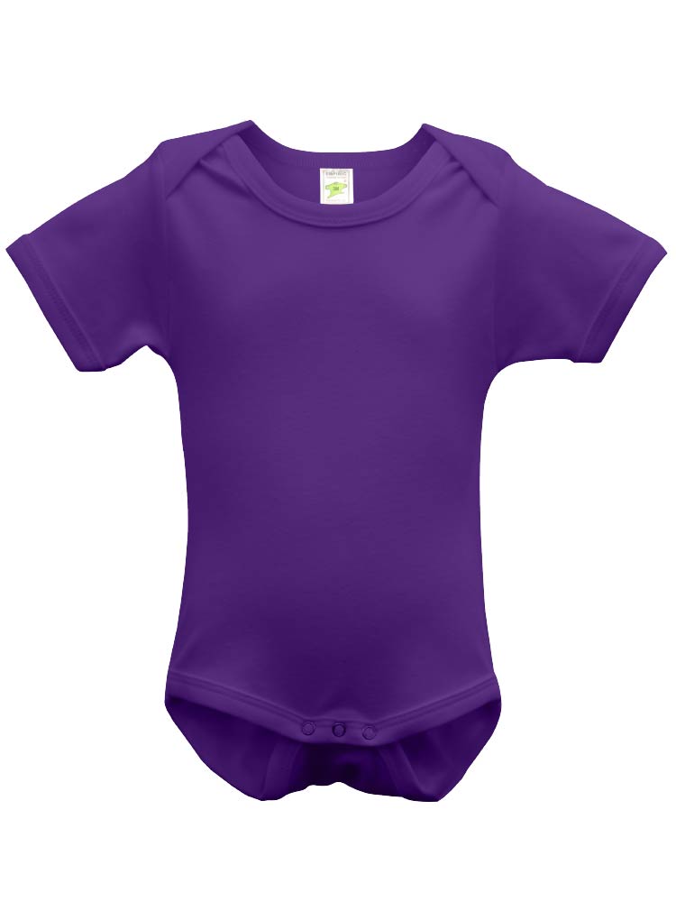 Babies Short Sleeve Interlocked Rompers (GSM 220) - Image 6