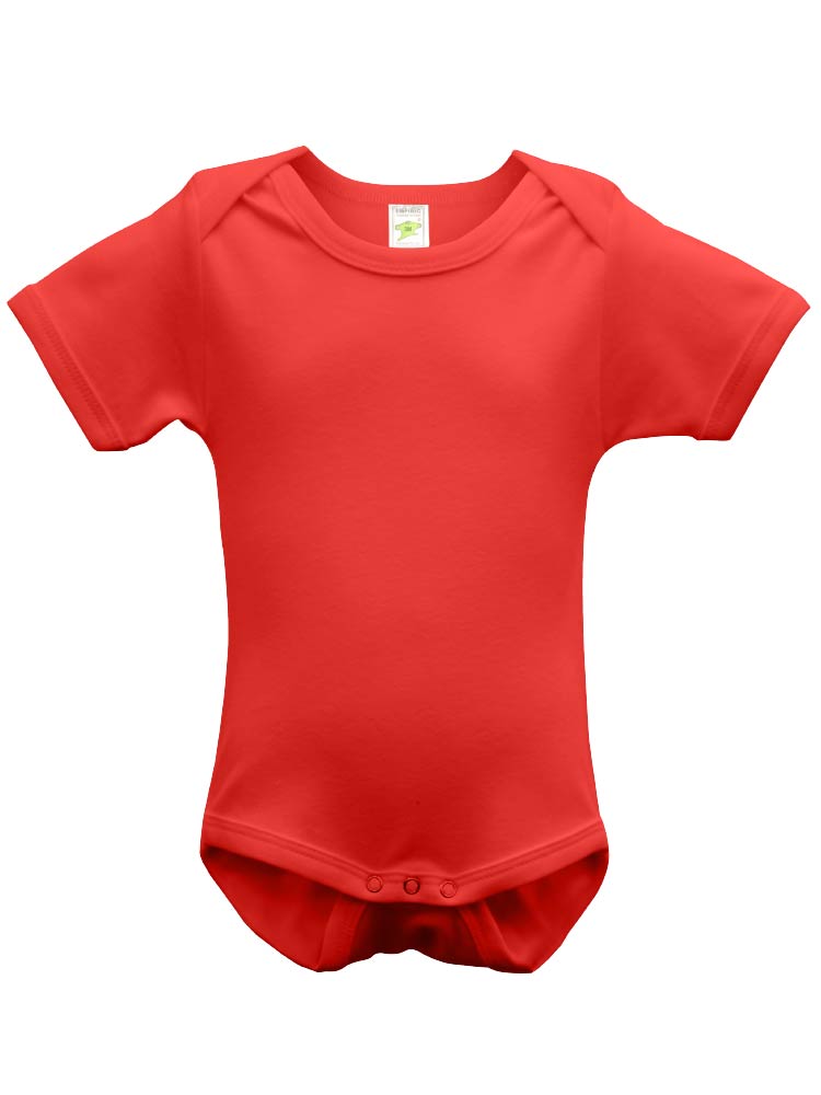 Babies Short Sleeve Interlocked Rompers (GSM 220)